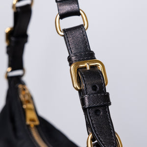 PRADA TESSUTO NYLON SHOULDER BAG NYLON GHW
