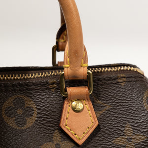 LOUIS VUITTON NANO SPEEDY MONOGRAM CANVAS