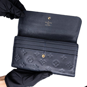 LOUIS VUITTON MONOGRAM EMPREINTE INFINI PORTEFEUILLE VIRTUOSE LONG WALLET