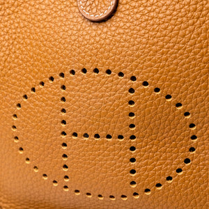 HERMES EVELYN 16 GOLD GHW STAMP U