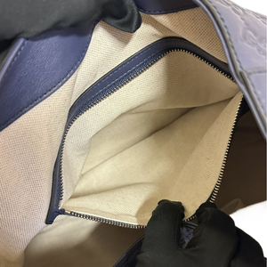GUCCI EMILY LEATHER SHOULDER BAG GHW