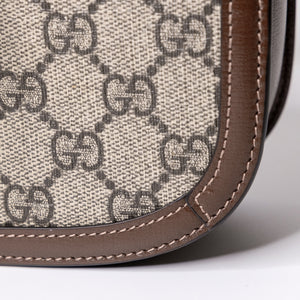 GUCCI HORSEBIT 1955 BAG GG SUPREME CANVAS GHW