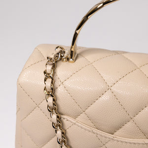 CHANEL 25S MINI COCO CRUSH HANDLE BAG (MICROCHIP)