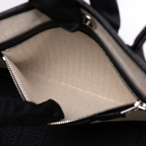 HERMES NEO GARDEN PARTY 23 NEGONDA BLACK SHW STAMP K