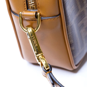 FENDI CAMERA CROSSBODY BAG BROWN GHW