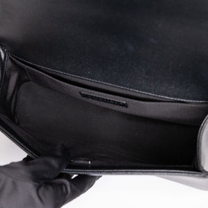 CHANEL LEBOY MEDIUM BLACK CAVIAR LEATHER GHW