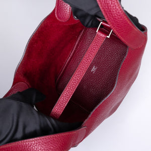 HERMES PICOTIN 18 LOCK BAG CLMENCE ROUGH H SHW STAMP X