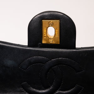 CHANEL VINTAGE CLASSIC SQUARE FLAP LAMBSKIN GHW