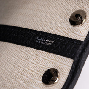 HERMES NEO GARDEN PARTY 23 NEGONDA BLACK SHW STAMP K