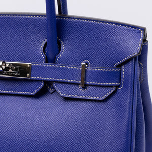 HERMES BIRKIN 30 7T ELECTRIQUE SHW STAM SUQARE P