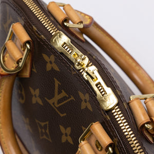 LOUIS VUITTON ALMA BB MONOGRAM CANVAS GHW