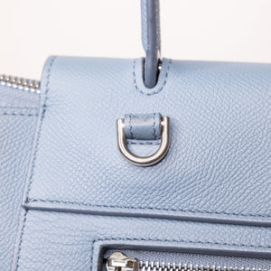 CELINE MICRO BELT BAG BLUE CALFSKIN SHW