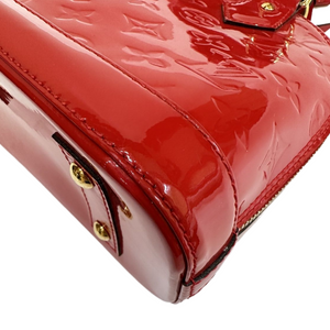 LOUIS VUITTON VERNIS ALMA BB BAG POMME D'AMOUR