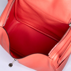 HERMES LINDY 26 EVERCOLOR CREVETTE L5 SHW STAMP X