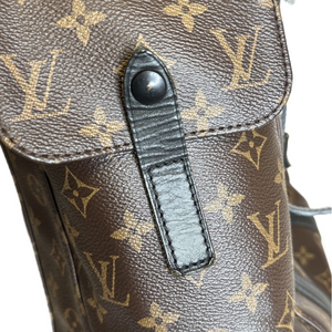 LOUIS VUITTON CHRISTOPHER BACKPACK MONOGRAM BROWN