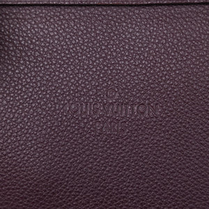 LOUIS VUITTON SOFIA COPPOLA RED BROWN LEATHER BAG SHW