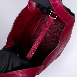 HERMES PICOTIN 18 LOCK BAG CLMENCE ROUGH H SHW STAMP X