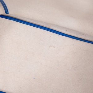 GOYARD ARTOIS GM TOTE BAG GOYARDINE CANVAS/CALFSKIN BLUE SHW