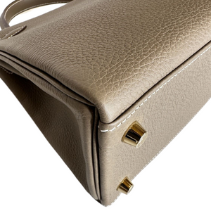 HERMES KELLY 25 GHW STAMP W