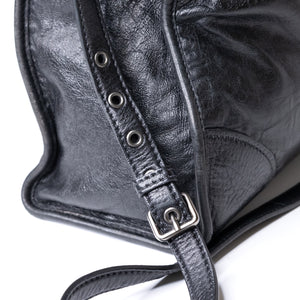MIUMIU TOTE BAG LEATHER BLACK