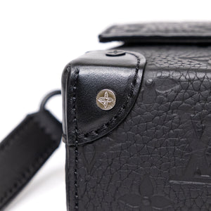 LOUIS VUITTON STEAMER WEARABLE WALLET BLACK BHW