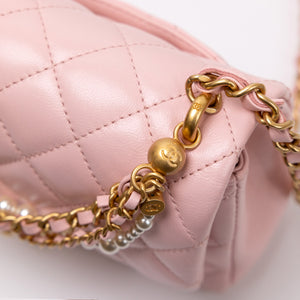 CHANEL 25B PEARL HANDLE MINI SQUARE (MICROCHIP)