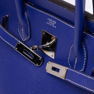 HERMES BIRKIN 30 7T ELECTRIQUE SHW STAM SUQARE P