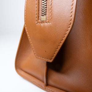 BALENCIAGA SMALL NEO CLASSIC CITY BAG IN BROWN