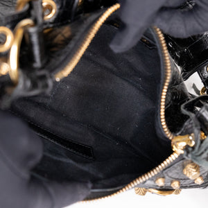 BALENCIAGA LE CAGOLE XS BLACK GHW