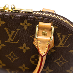 LOUIS VUITTON ALMA BB MONOGRAM CANVAS GHW
