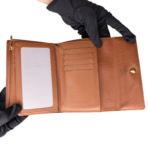 LOUIS VUITTON COATED CANVAS CONTINENTAL WALLET