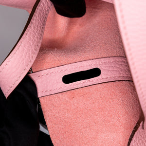 HERMES PICOTIN 18 LOCK BAG CLEMENT 3Q ROSE SAKURA GHW STAMP K