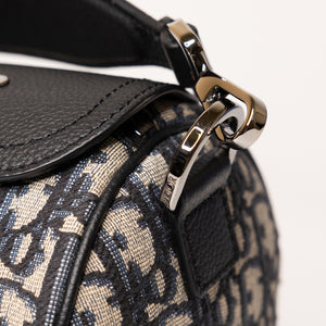 CHRISTIAN DIOR OBLIQUE LIGHT ROLLER STRAP CROSSBODY BAG