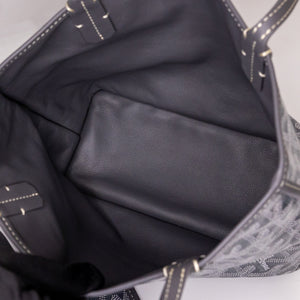 GOYARD MINI ANJOU TOTE BAG CANVAS / CALFSKIN GREY SHW