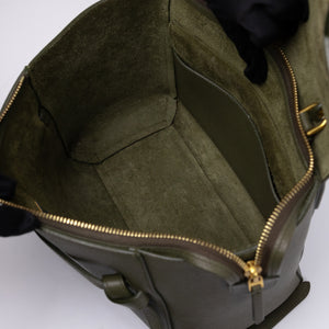 CELINE MICRO BELT BAG CALFSKIN MATCHA GREEN GHW