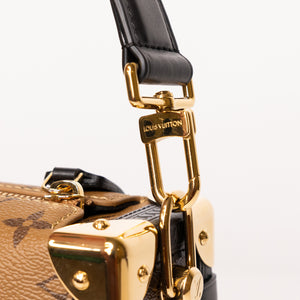 LOUIS VUITTON MONOGRAM REVERSE CANVAS SIDE TRUNK