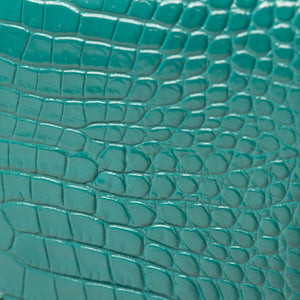 SAINT LAURENT SMALL KATE BAG WITH TASSEL CROC-EMBOSSED LEATHER SHW