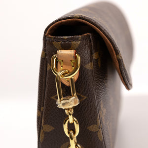 LOUIS VUITTON IVY WALLET OF CHAIN MONOGRAM CANVAS GHW
