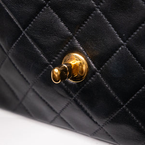 CHANEL VINTAGE CLASSIC SQUARE FLAP LAMBSKIN GHW
