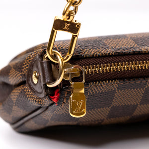 LOUIS VUITTON EVA CLUTCH DAMIER EBENE