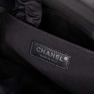 CHANEL LEBOY MEDIUM BLACK CAVIAR LEATHER GHW