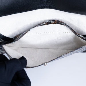 GOYARD SAINT LOUIS GM TOTE BAG GOYARDINE CANVAS/LEATHER  BLACK SHW
