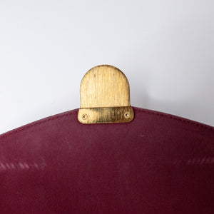 LOUIS VUITTON AMARANTE MONOGRAM VERNIS ROMAINE BAG