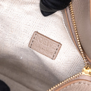 LOEWE MINI PUZZLE BAG SAND CALFSKIN GHW