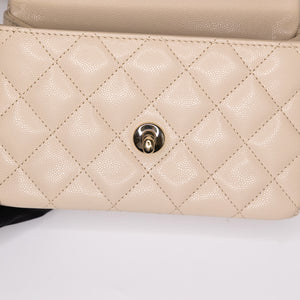 CHANEL 25S MINI COCO CRUSH HANDLE BAG (MICROCHIP)