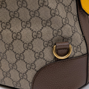 GUCCI GG SUPREME DRAWSTRING BUCKET BACKPACK CANVAS MULTICOLOR GHW