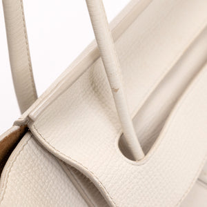 BOTTEGA VENETA ARCO BAG CALFSKIN WHITE GHW