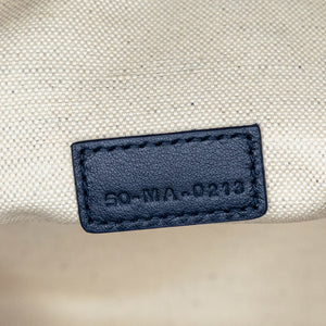 CHRISTIAN DIOR MEDIUM DIORTRAVAL NOMAD POUCH BLUE OBLIQUE