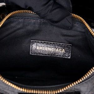 BALENCIAGA LE CAGOLE XS BLACK GHW