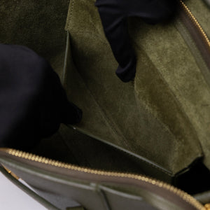 CELINE MICRO BELT BAG CALFSKIN MATCHA GREEN GHW